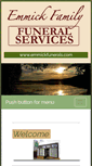 Mobile Screenshot of emmickfunerals.com